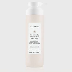 NEW Naturium The Smoother Glycolic Acid Exfoliating Body Wash, Soft & Smoothing